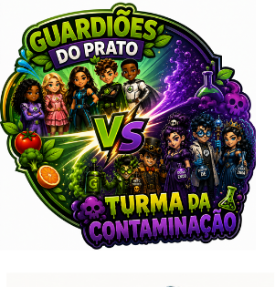 Guardiões do Prato VS Turma da Contaminação