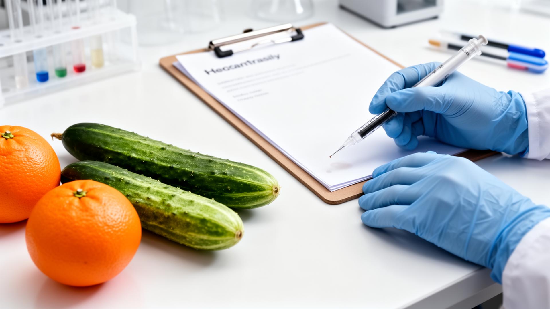 Pepino e laranja: alimentos campeões de defensores agrícolas (Anvisa 2024)